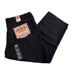 Route‎ 66 mens jeans size W50 L30 black Relaxed straight fit NwT